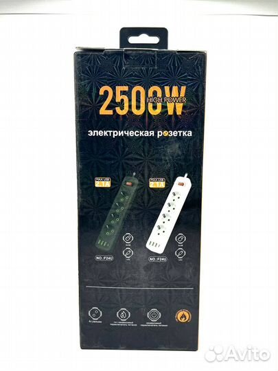 Сетевой Фильтр mans TOR (MN-F24U) MAX 2500W