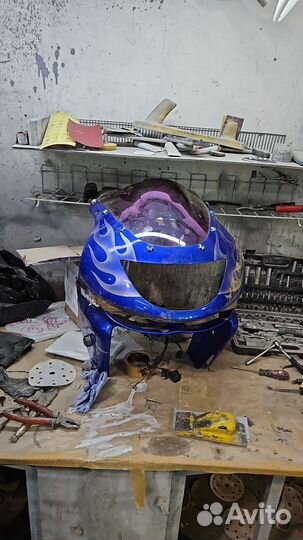 Kawasaki ninja zx9r морда обтекатль пластик