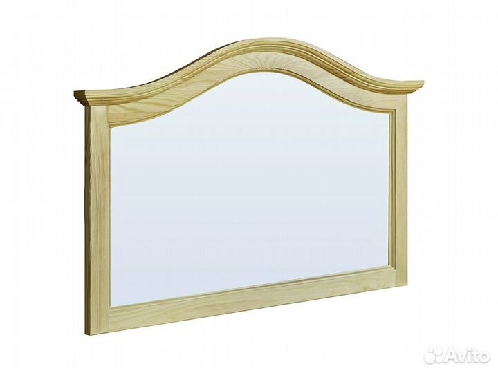 Зеркало лотос 1121, Сосна натуральная