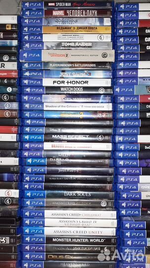 Диски игры для ps4