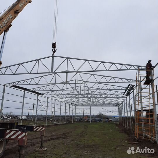 Строительство складов и ангаров под ключ