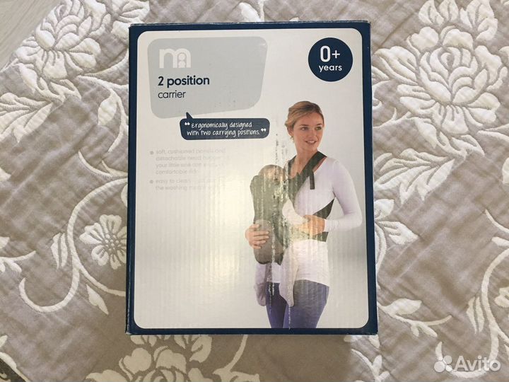 Рюкзак для переноски малыша 0+ mothercare