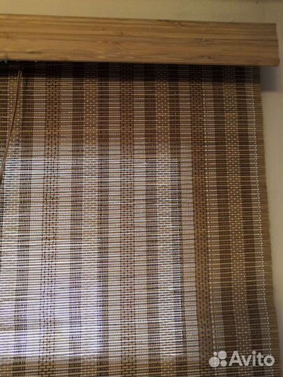 Римская штора из бамбука