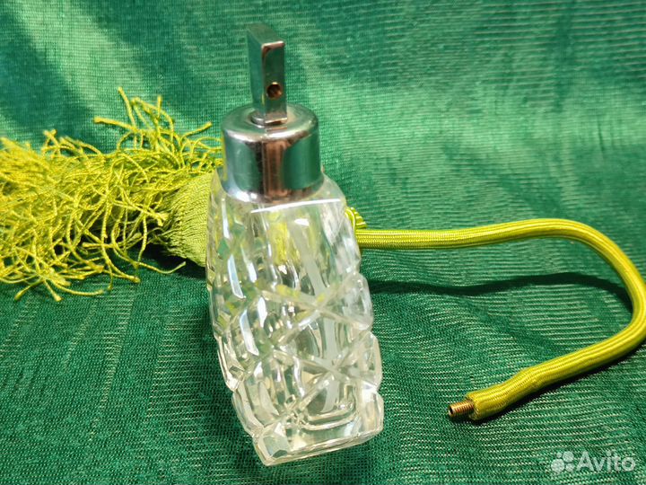 Флакон духов хрусталь Bohemia Crystal Чехословакия