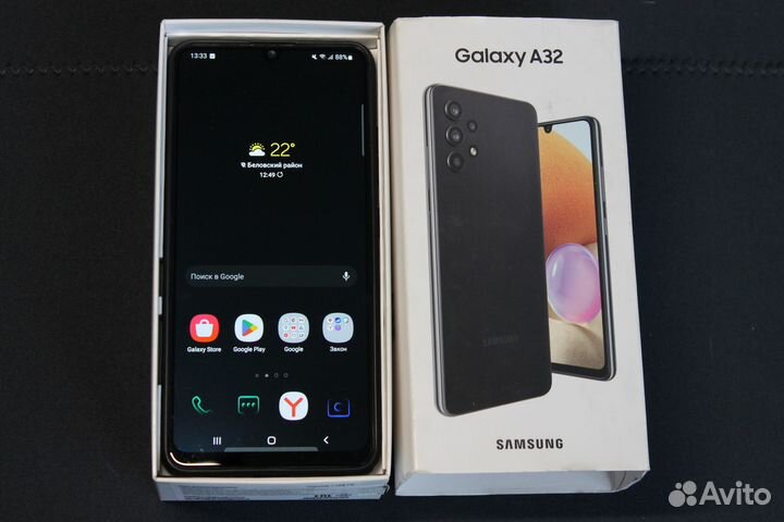 Смартфон Samsung Galaxy A32 128 гб черный