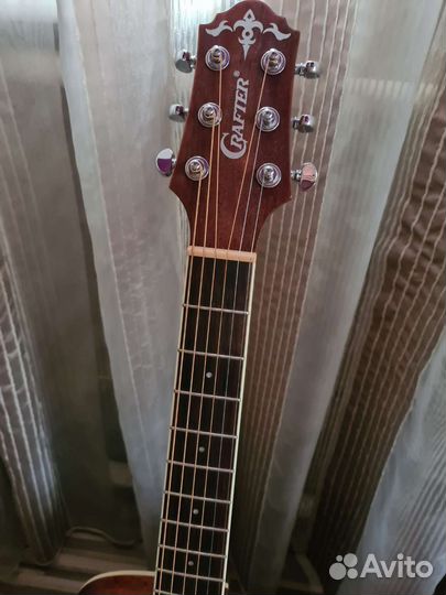Эдектроакустическая гитара crafter trv-23eq/n