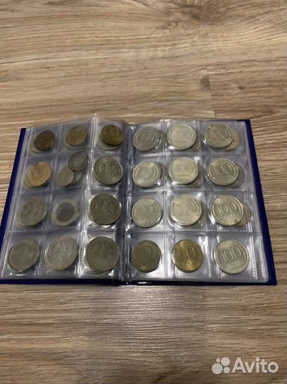 120 монет СССР и РФ