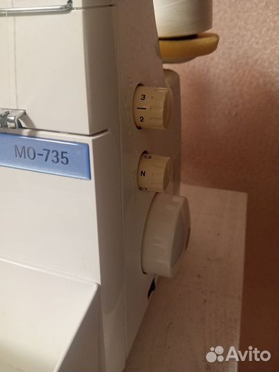 Коверлок juki mo 735(оверлок+распошивалка)