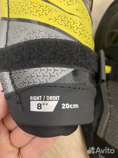 Щитки хоккейные детские 8 bauer новые