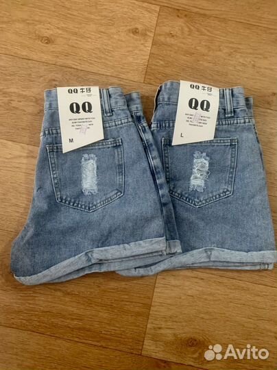 Шорты джинсовые