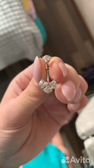 Серебряные серьги Бронницкий Ювелир