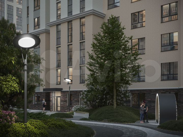 1-к. квартира, 43,1 м², 15/17 эт.