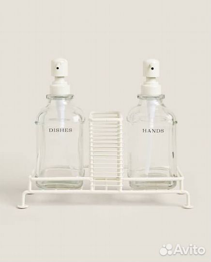 Двойной диспенсер с подставкой Zara home