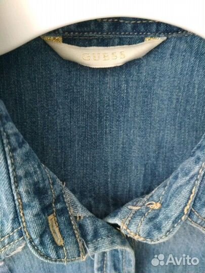 Рубашка джинсовая guess на девочку