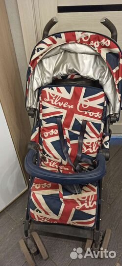 Коляска трость silver cross pop 2 cool Britannia