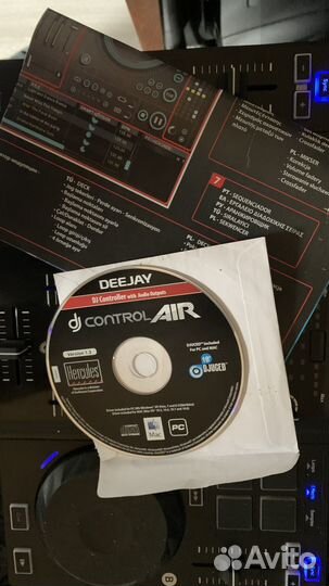 Dj контроллер hercules