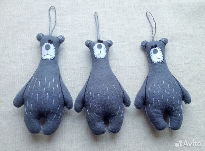 Игрушки из фетра