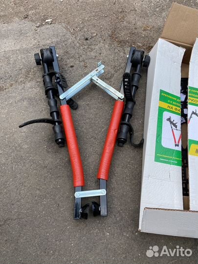 Крепление для перевозки велосипеда на фаркоп