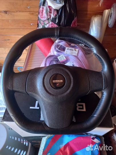 Спортивный руль на ваз