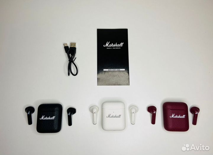Беспроводные наушники marshall minor 3