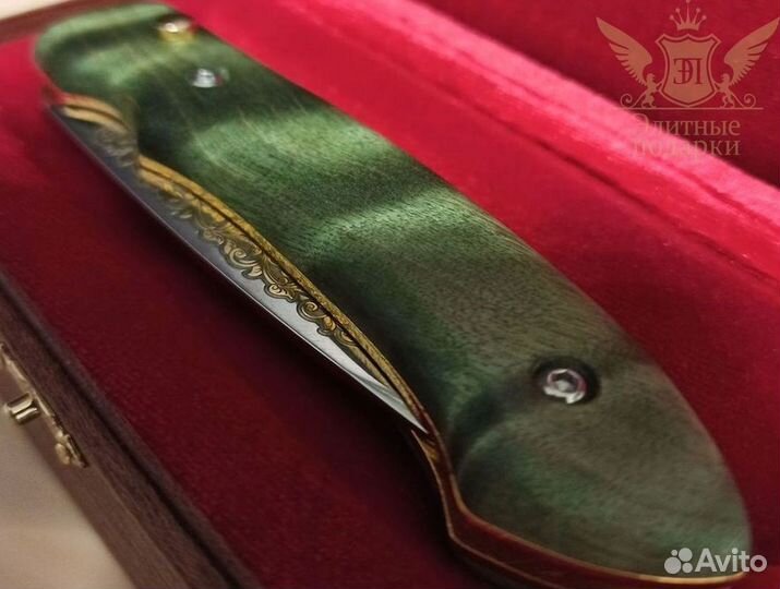 Сувенирный подарок зелёный