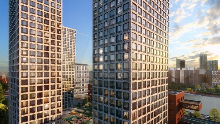 3-к. апартаменты, 61,4 м², 5/24 эт.