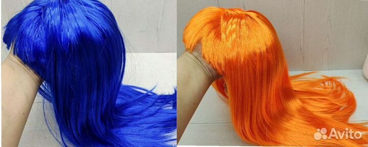 Парик длинный, разные, новый