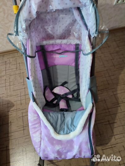 Санки коляска ника