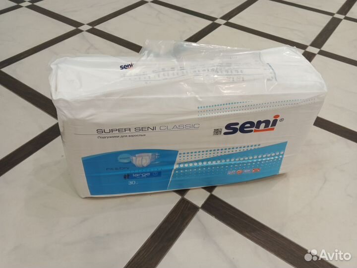 Памперсы для взрослых seni 3