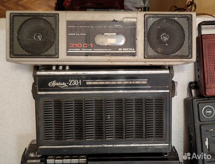 Магнитофоны и радиоприемники СССР