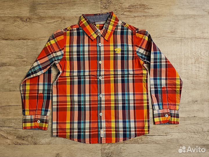 Рубашка mexx с длинным рукавом для мальчика