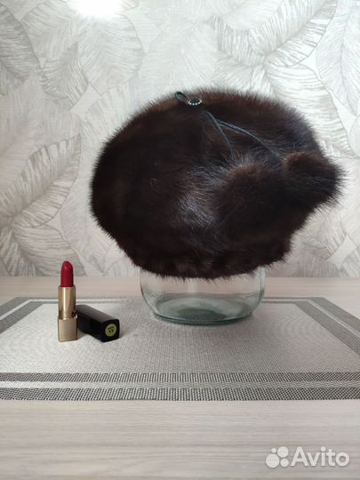 Шапка норковая женская