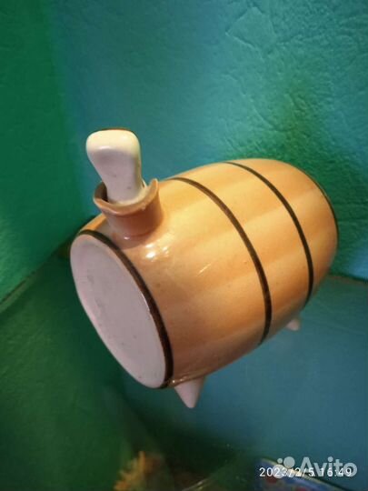 Бочонок для ликера фарфор СССР