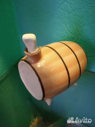 Бочонок для ликера фарфор СССР