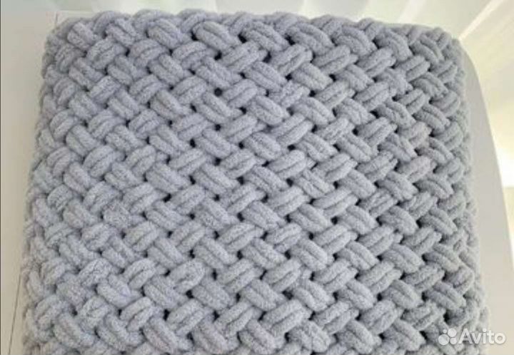 Плед из alize puffy