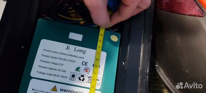 Акамулятор 52v 18.2ah