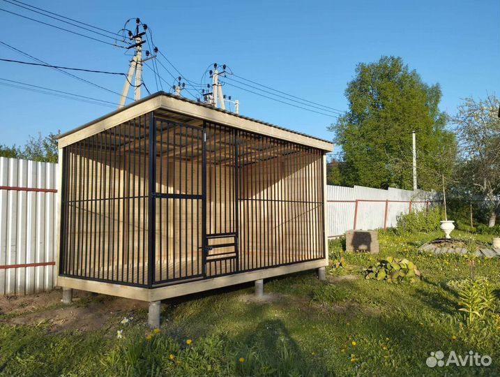 Вольер для собак уличный