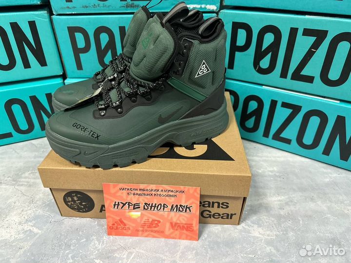 Ботинки Nike ACG Air Zoom Gaiadome Gore Tex Green