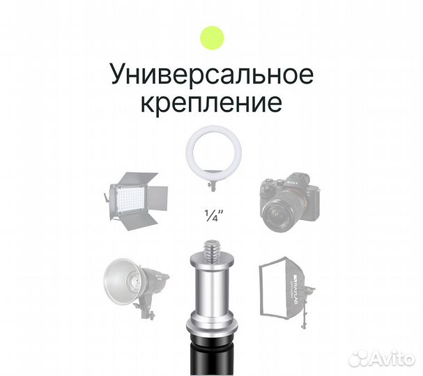 Стойка Raylab LS005 3,9м с воздушной амортизацией