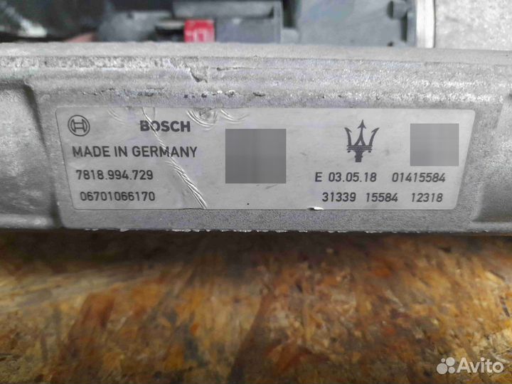 Рулевая рейка Maserati I (2016—2020) 06701066170