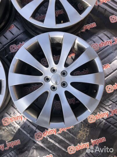 Оригинальные литые диски Subaru R18 Japan