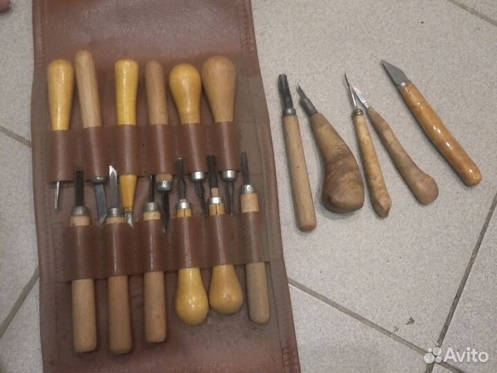 Стамески для резьбы по дереву