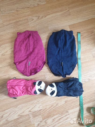 Шапка шлем и краги Lassie