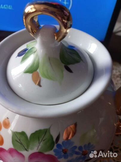 Чайник заварочный фарфор