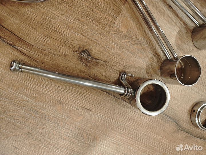 Труба для барной стойки с полками