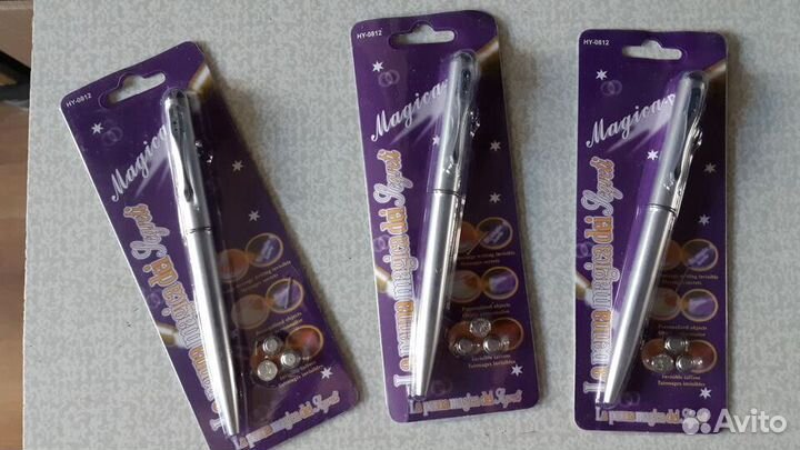 Ручка с невидимыми чернилами,Маркеры двусторонние