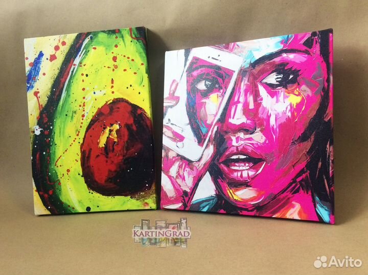 Портрет по фото на холсте фотокартина интерьер рнд