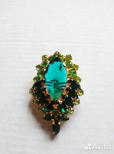 Брошь старая Чехия