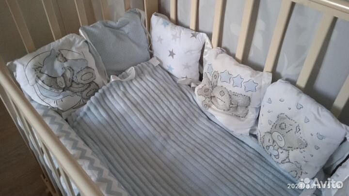 Комплект в детскую кроватку бортики