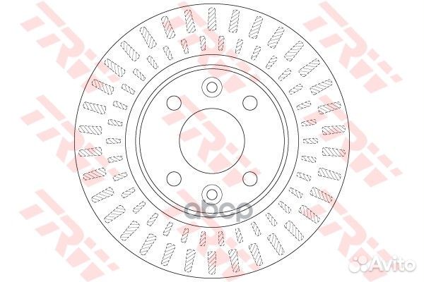 Диск тормозной передний renault logan II, sande
